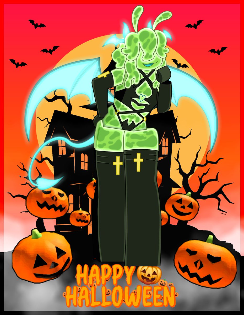 MsCreepyGreen20's tweet image. HAPPY HALLOWEEN 🎃 TO ALL THIS YEAR!!!
#forsakenroblox #badthingsroblox