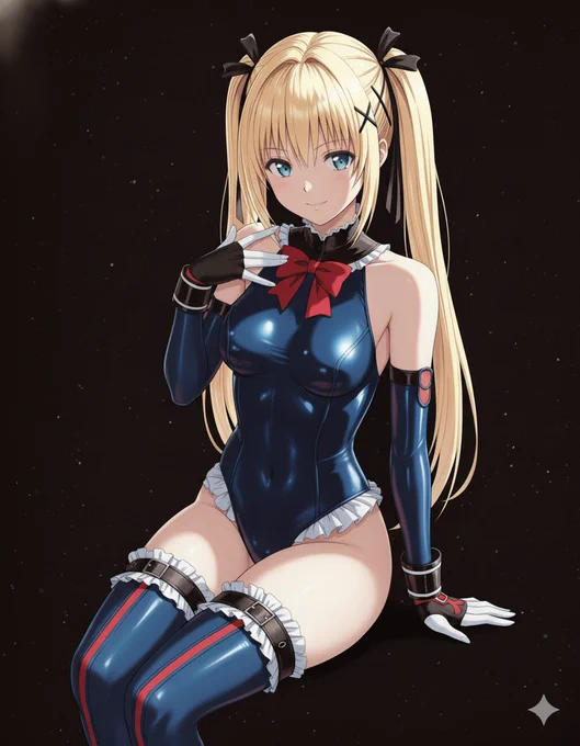 マリーちゃん3Dモデルに 色々ポーズとらせて補正して遊んだやつ
