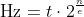 IgnisMathFacts's tweet image. Math Fact #6:

The Hz for a musical note actually has a formula. This formula can be modified to account for different master tunings (A = 440 Hz) and different EDOs (12 EDO).

t represents master tuning
n represents note of the octave
e represents EDO