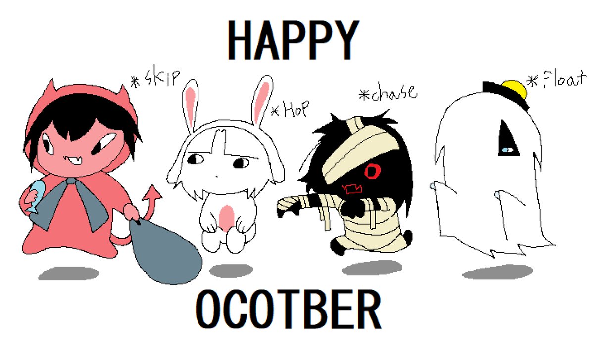 HAPPY OCOTBER.