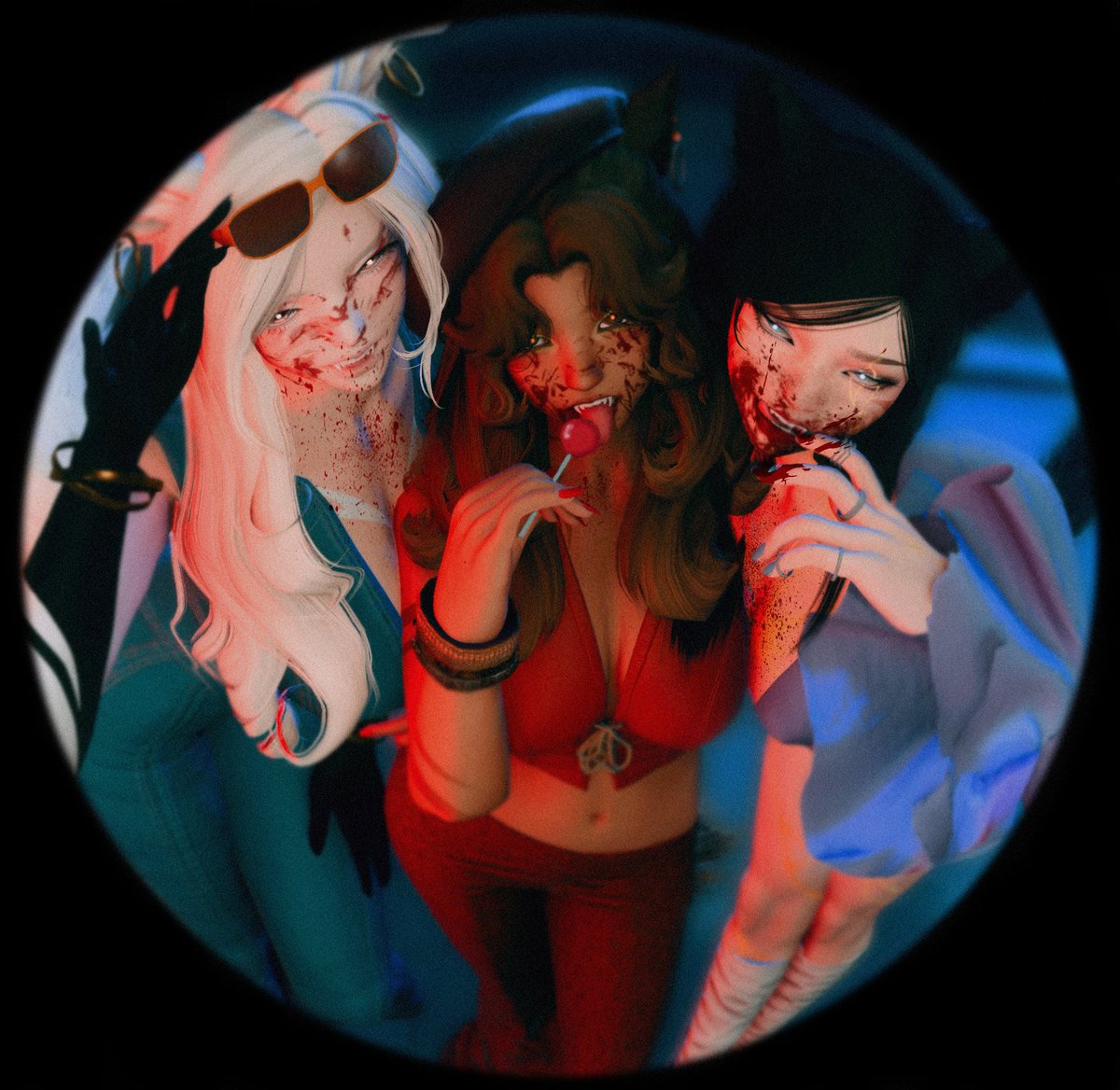 "Won't you let us in for a song, darling?"