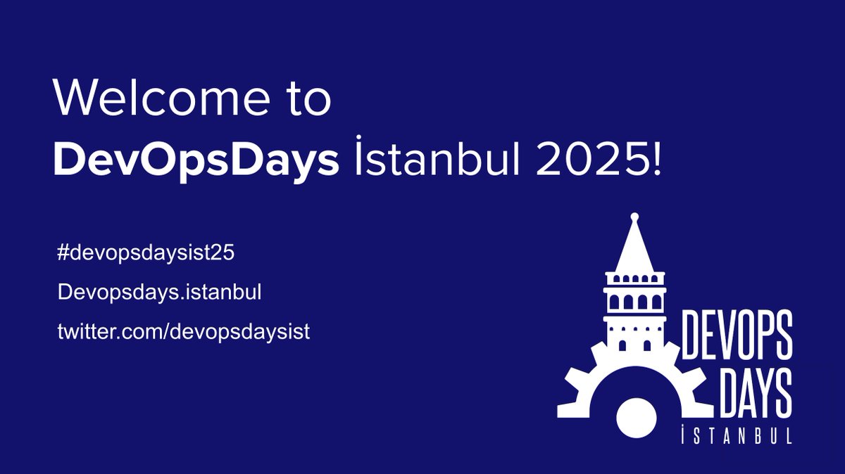 srhtcn's tweet image. See you all in 2 hours! #devopsdaysist25