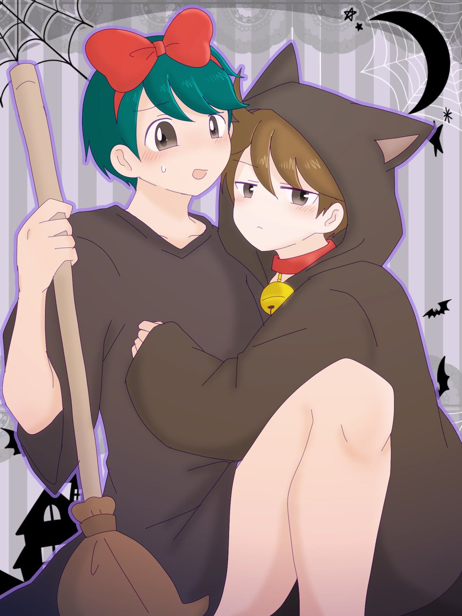 lbtm0617's tweet photo. 間に合わなかったハロウィンカティジェイ🎃 https://t.co/CwEEIViFoj