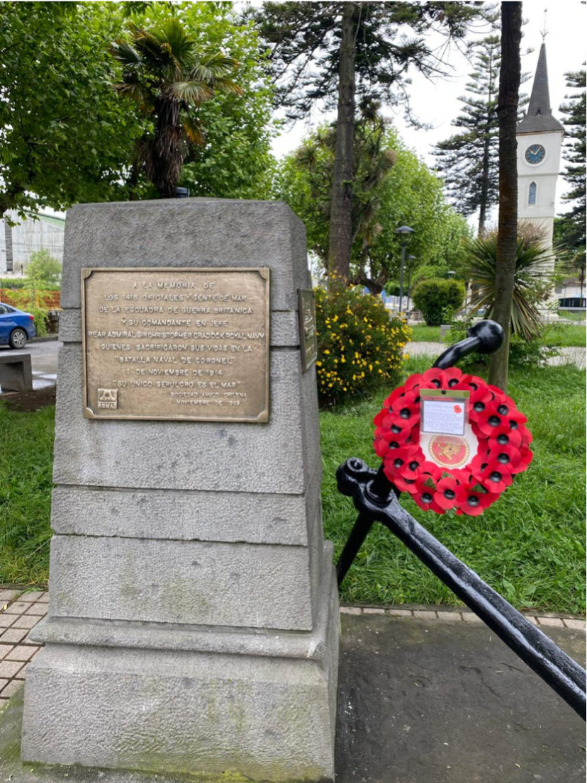 1660 marinos ingleses perdieron la vida en la Batalla de Coronel, un 1 de noviembre de 1914. <a href="/RenzoVaccarezza/">Renzo Vaccarezza</a>