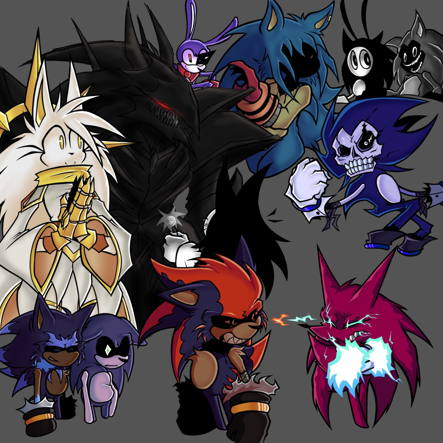 ITS FINALLY DONE!
This was a " little " doodle to test a new style of how I draw stuff and this is how I'm gonna draw from now on. Think it makes my art stand out more, rather than the boring flat kinda shading.
thanks too all of you who love my art has I improve!

#execommunity