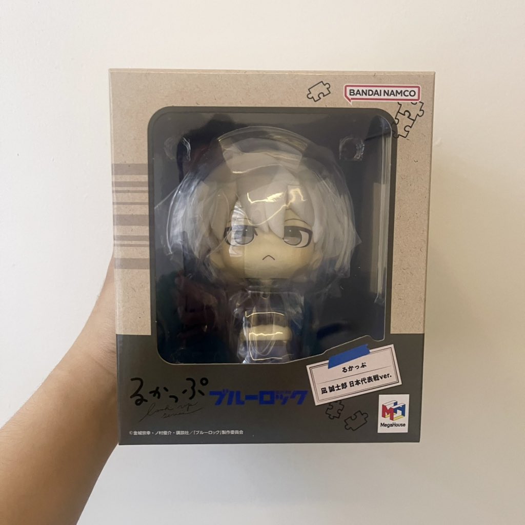 luvseungho's tweet photo. wts lfb 

nagi seishiro u-20 look up rukkapu - ₱1,300

- on-hand &amp; misb
- prio payo but dop also ok
- prefer sdd for shipping (metro manila) 
- rfs: streamlining collection

🏷️ bllk blue lock nagireo https://t.co/ByO7yDnFzZ