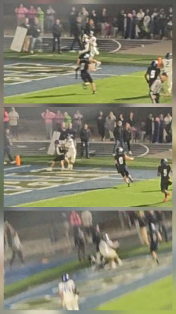 TitansWorder's tweet photo. @TheLake_FB Whoever won tonight's 50/50 raffle should use to to buy eye exams for the refs that said this was not offensive pass interference.  😆 https://t.co/VzDphkUiEg