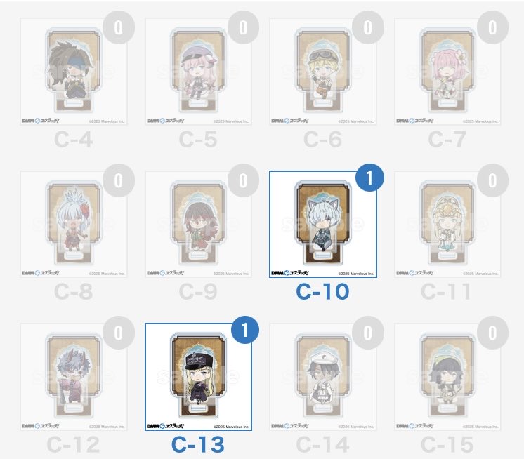 w_zhj's tweet photo. 【交換】龍の国 ルーンファクトリー　龍ファク くじ DMMスクラッチ

【求】
C賞
カグヤ/カイ
D賞
カグヤ
E賞
カイ

【譲】
C賞
フブキ/クラリス
D賞
スバル×2/うららか/マツリ/カナタ/ピリカ
E賞
スバル×2/ムラサメ/マウロ/うららか×2/マツリ/フブキ/カナタ/イカルガ/ツイラン

郵送希望 https://t.co/0WqlrCcYdA