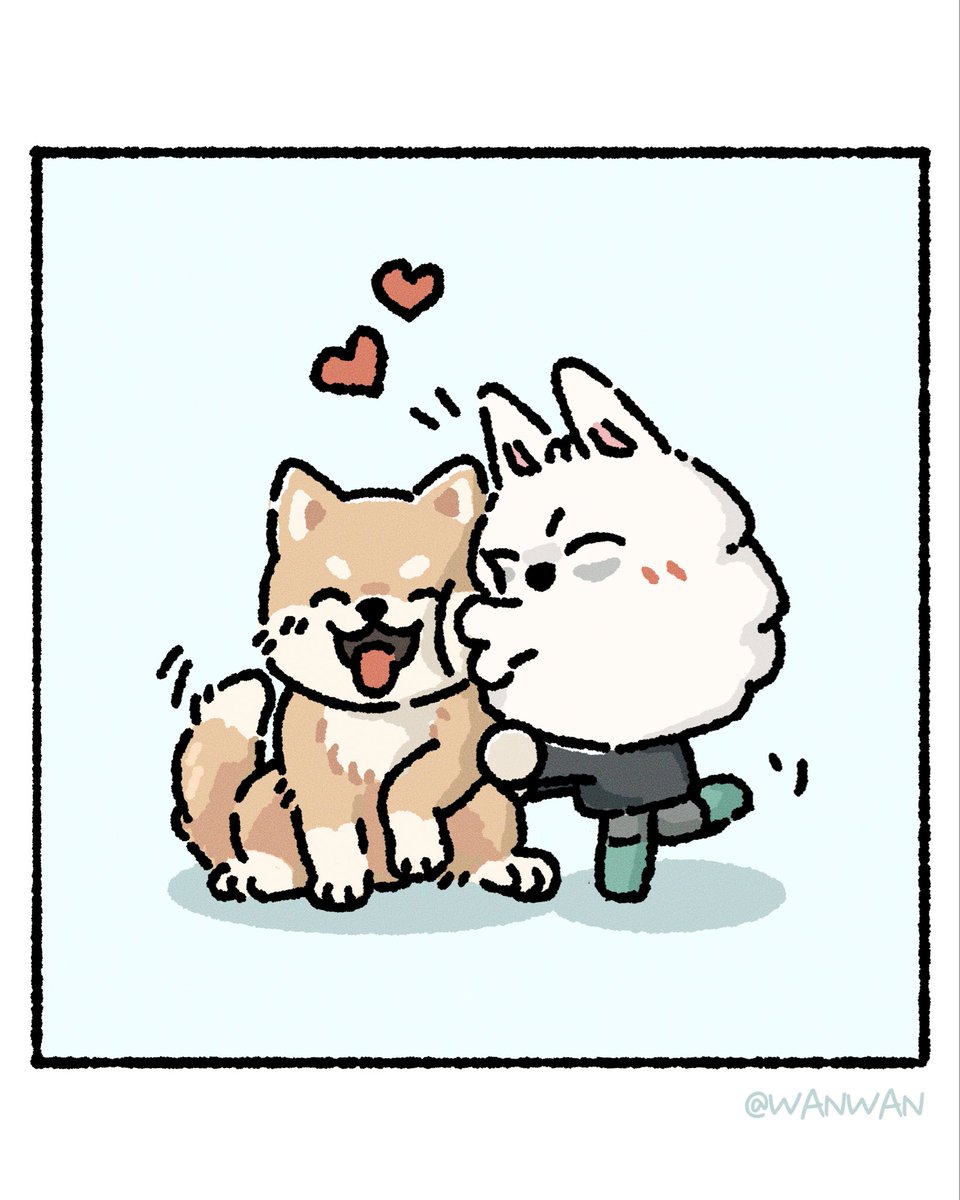 🐶🐶강아지들아～～
#PPULBATU #TXTfanart #TOMORROW_X_TOGEHTER 
#SOOBIN #수빈 #최용멍