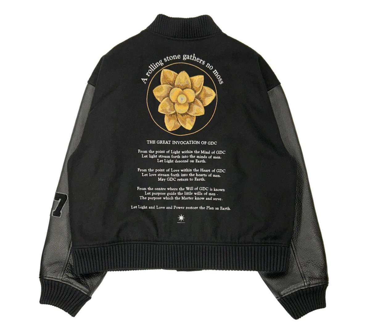 木村さんインスタ更新。 今日はGDCのLOTUS Stadium Jumper。左袖に