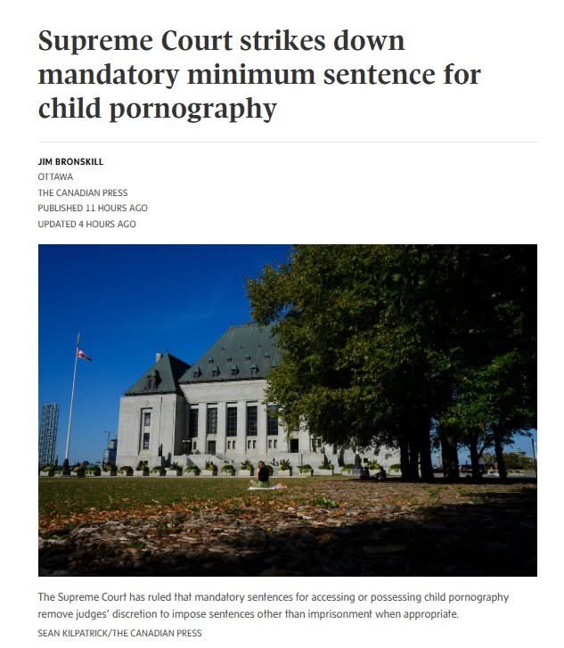 MelArnoldMP's tweet photo. Not sure which is more disgusting? Possession of child sexual abuse and exploitation material not deserving of a mandatory one year sentence, or the media still calling it pornography. Working with @FrankCaputoKTN we changed the criminal code. #Callitwhatitis Child sexual abuse and exploitation material.