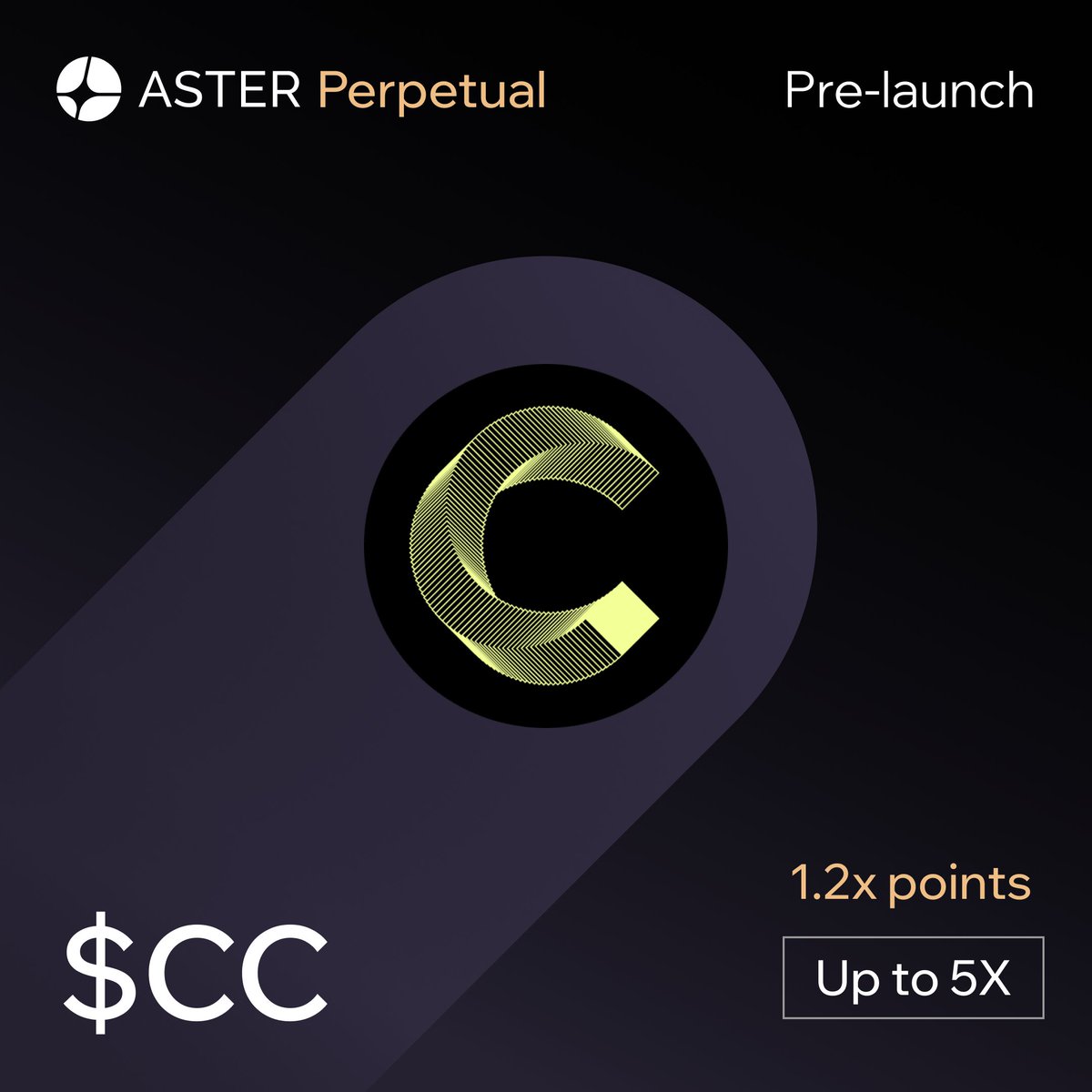 Aster_DEX's tweet image. $CC pre-launch market has landed on Aster Perpetual with up to 5x leverage. Trade to earn 1.2x trading points from now until Nov 2, 23:59 UTC!

🔗 asterdex.com/en/futures/v1/…

@CantonNetwork is a layer1 smart contract blockchain with configurable privacy and controls solving for…