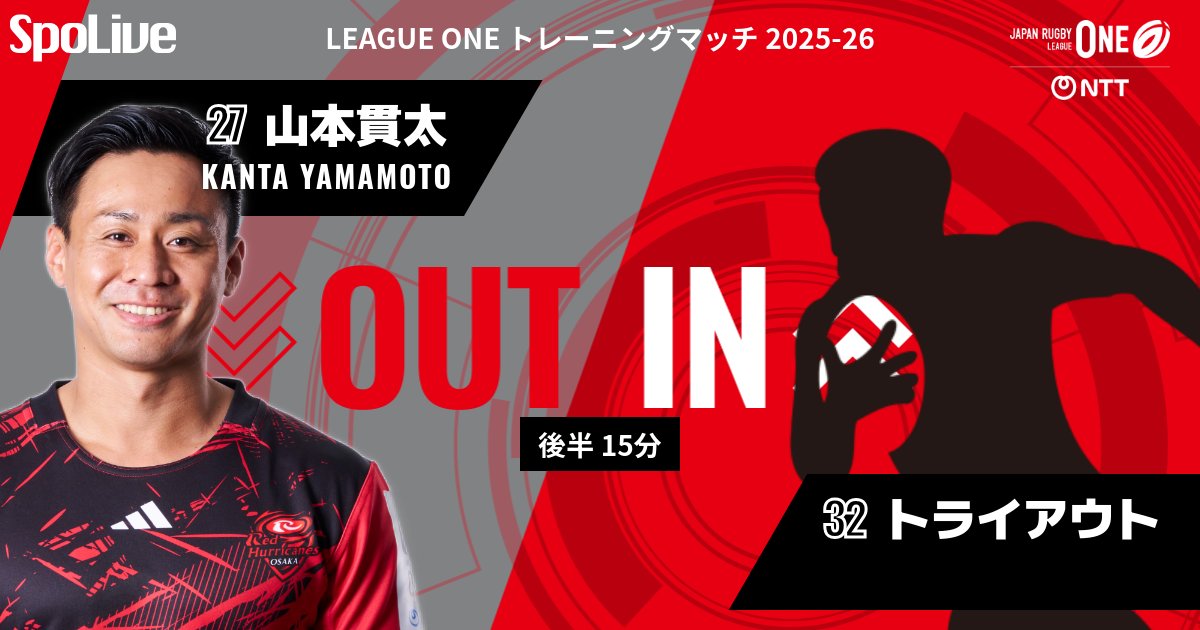 レッドハリケーンズ大阪 on X