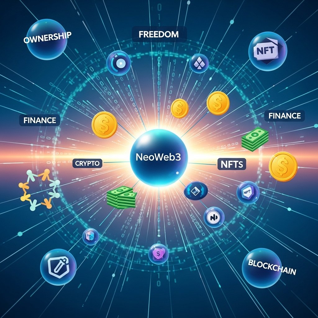 neoweb3Pro's tweet image. GM! ☀️ The future of Web3 is already here — reshaping ownership, freedom, and finance. Join #NeoWeb3 as we build communities that grow and earn together in this new decentralized world. Let’s make every day a step closer to true digital empowerment.#Crypto #NFTs #Web3 #Blockchain