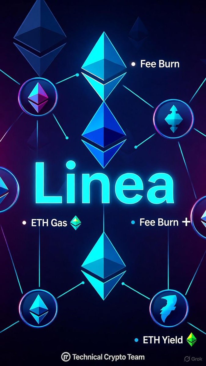 The Ethereum Alignment 🔗
Linea isn’t “another L2.”
It’s Ethereum-native to the core:
•ETH used as gas ⛽
•ETH fee burn 🔥
•ETH yield for users 💰
•Governance stewards from top Ethereum projects

Basically: Linea grows with Ethereum, not against it.

<a href="/LineaBuild/">Linea.eth</a> #linea $linea