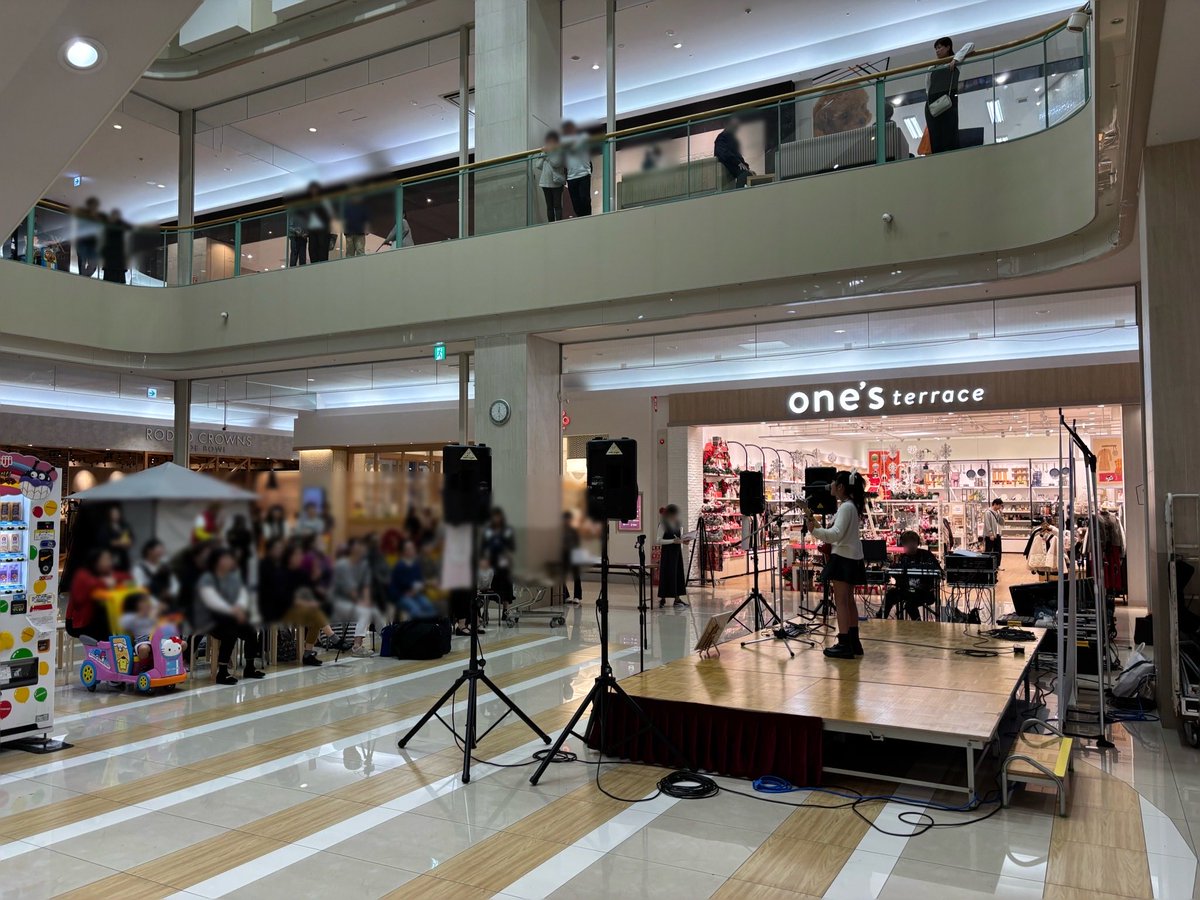 sakurako_2015's tweet image. #ゆめタウン佐賀　で歌えて楽しかったです🎶ゆめタウンで将来の夢を宣言してきました❣️#FM佐賀 #Sakurako