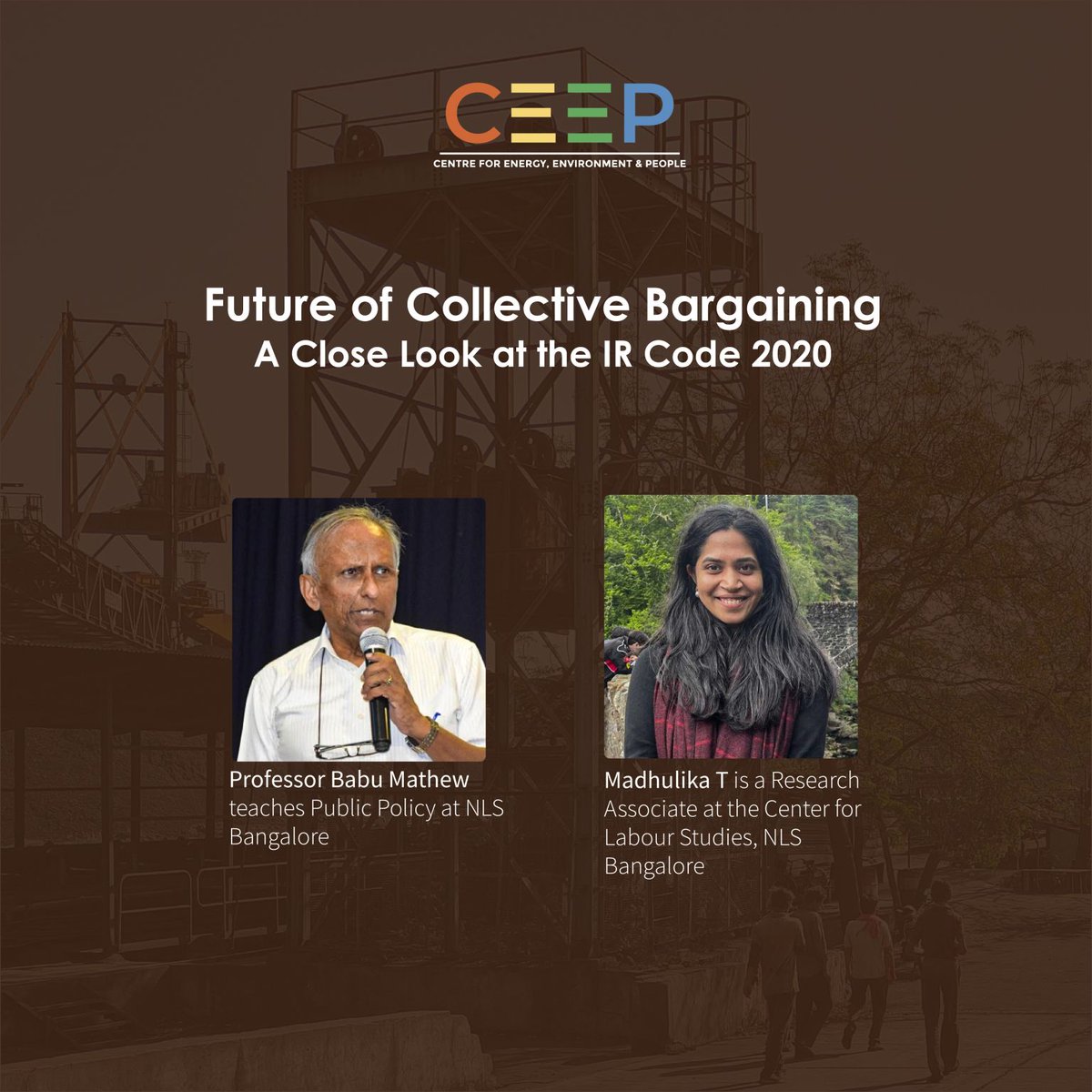 CEEPIndia's tweet image. . @CEEPIndia hosted an internal training with experts from NLSIU, who examined how #IndustrialRelationsCode2020 falls short in protecting India’s informal workforce and why freedom of association &amp;amp; collective bargaining must go hand in hand.

#LabourUnion #TradeUnion #LabourCodes