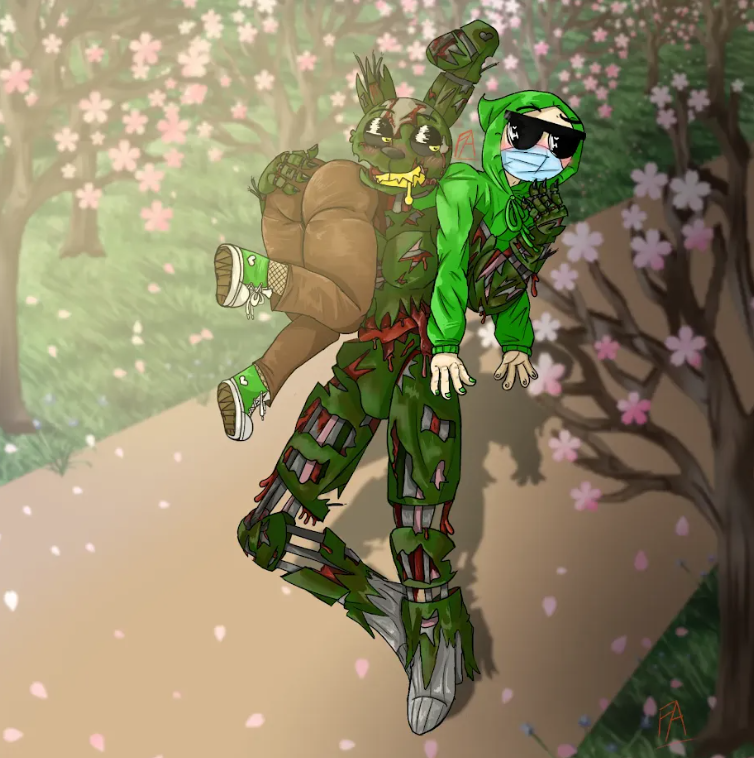 FoxAnimations6's tweet photo. Walk in the park 😁
#Kwitetrap #kwitefanart #kwitenice #kwite #fanart https://t.co/JygXsnerB1