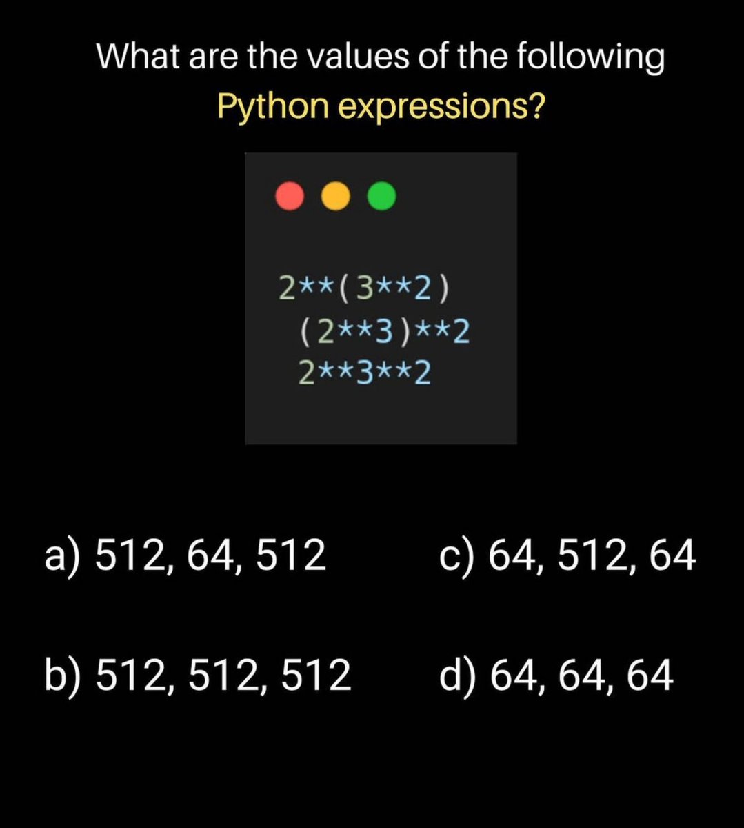 Python_Dv's tweet image. 🤔🚀 Comment your answers below! 👇