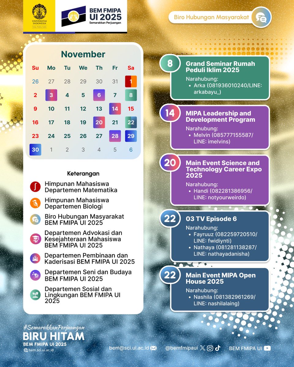 BEM FMIPA UI tweet media
