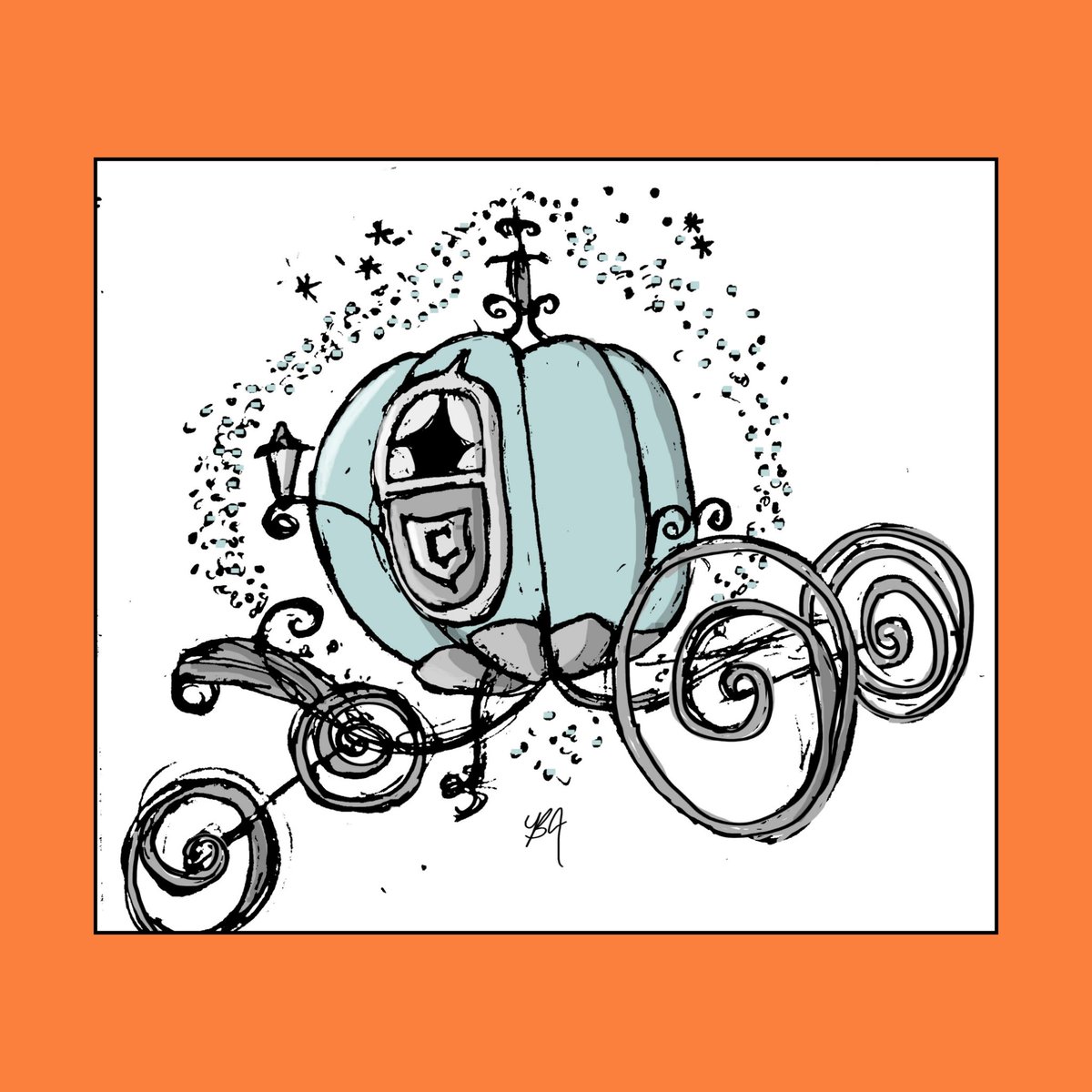 coolcraftcreate's tweet photo. Happy #Halloween 
Oddtober Day 31: Dazzle ✨ 
#art https://t.co/E74xuyYLXy