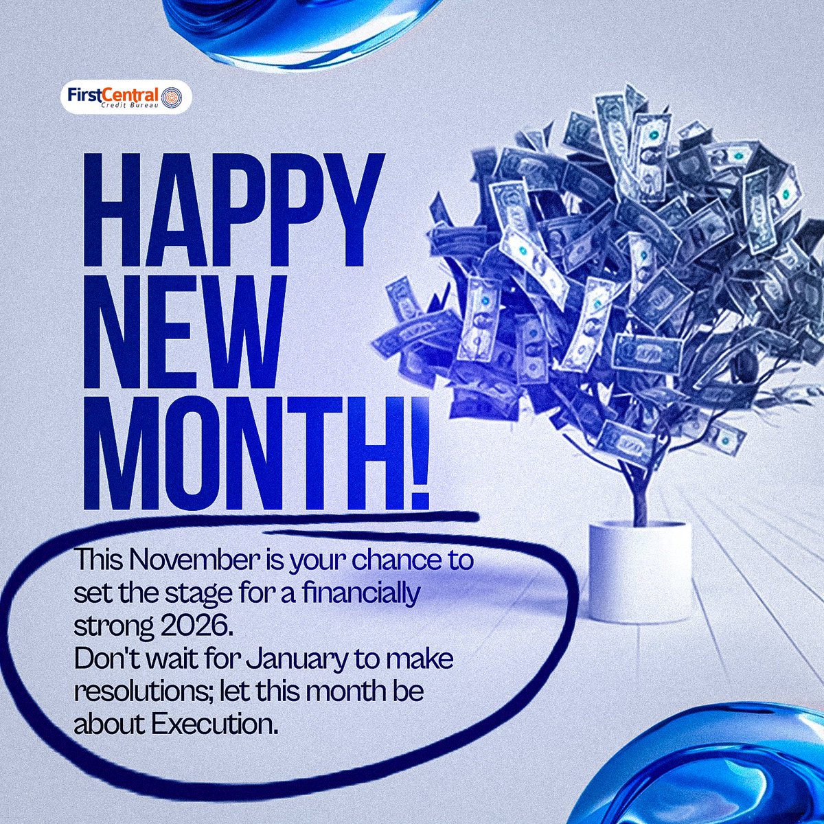 Don't wait for January 2026 resolutions. November is your critical chance to set the stage for a financially strong year ahead.

The theme this month is EXECUTION. Stop planning. Start DOING. What's the one financial action you'll take today?