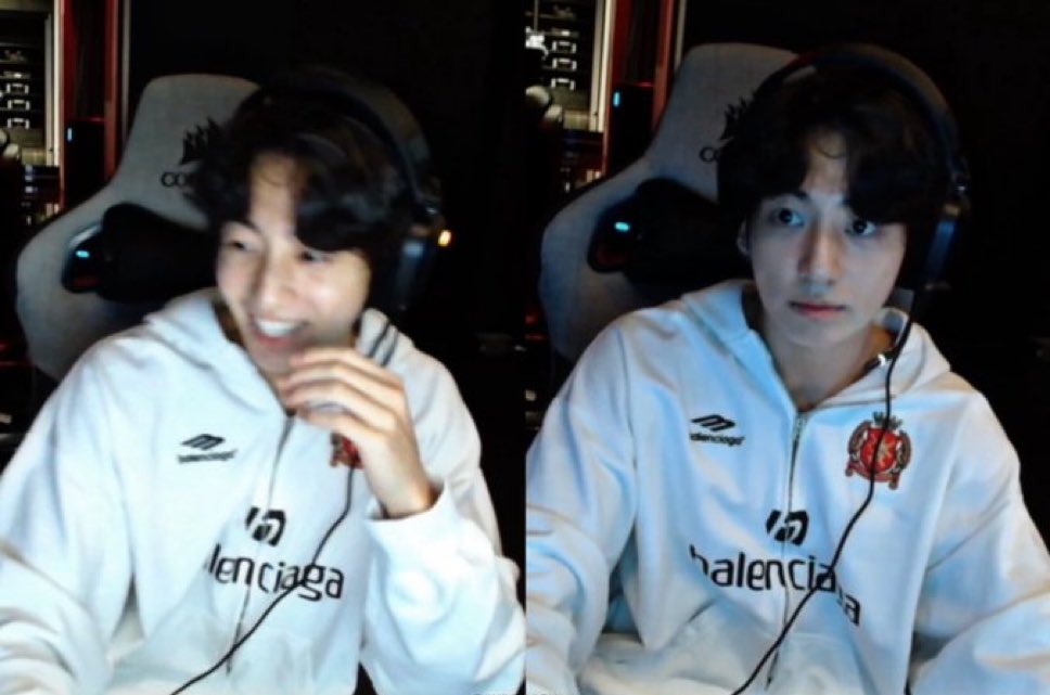 writingbyrkive's tweet photo. 🐰”Prazer em conhecer todos vocês! Haha, isso é muito engraçado. Vocês conseguem me ouvir bem, né? A partir de hoje, eu sou Jeon Jungkook, o streamer.”

A MELHOR SKIN (ele parece estar com 19 aninhos CHEGA https://t.co/mcCIzrRPLu