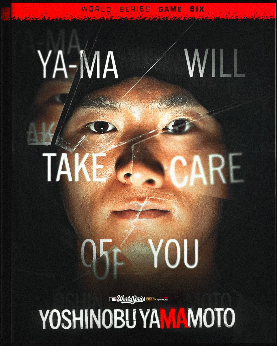 恐ろしいほどの好投を続けたためMLB公式やFOXによってホラー映画化された山本由伸