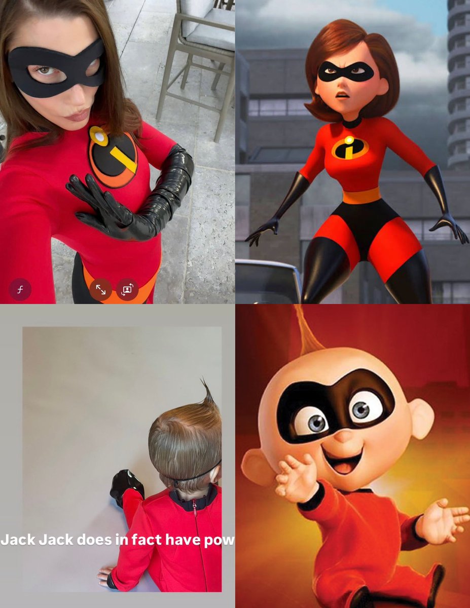 hailey and jack as the incredibles ❤️