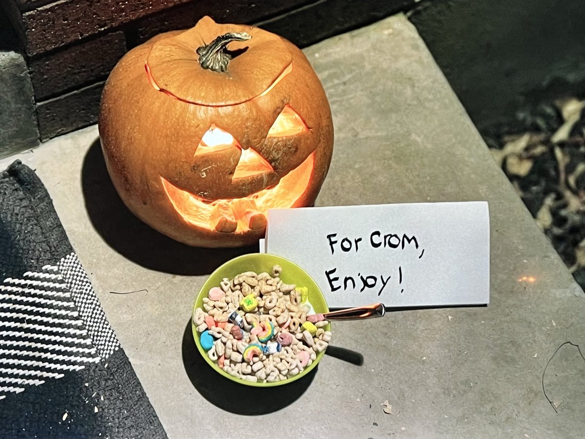 Yeah, I’m doing this next year. #CurseOfCrom