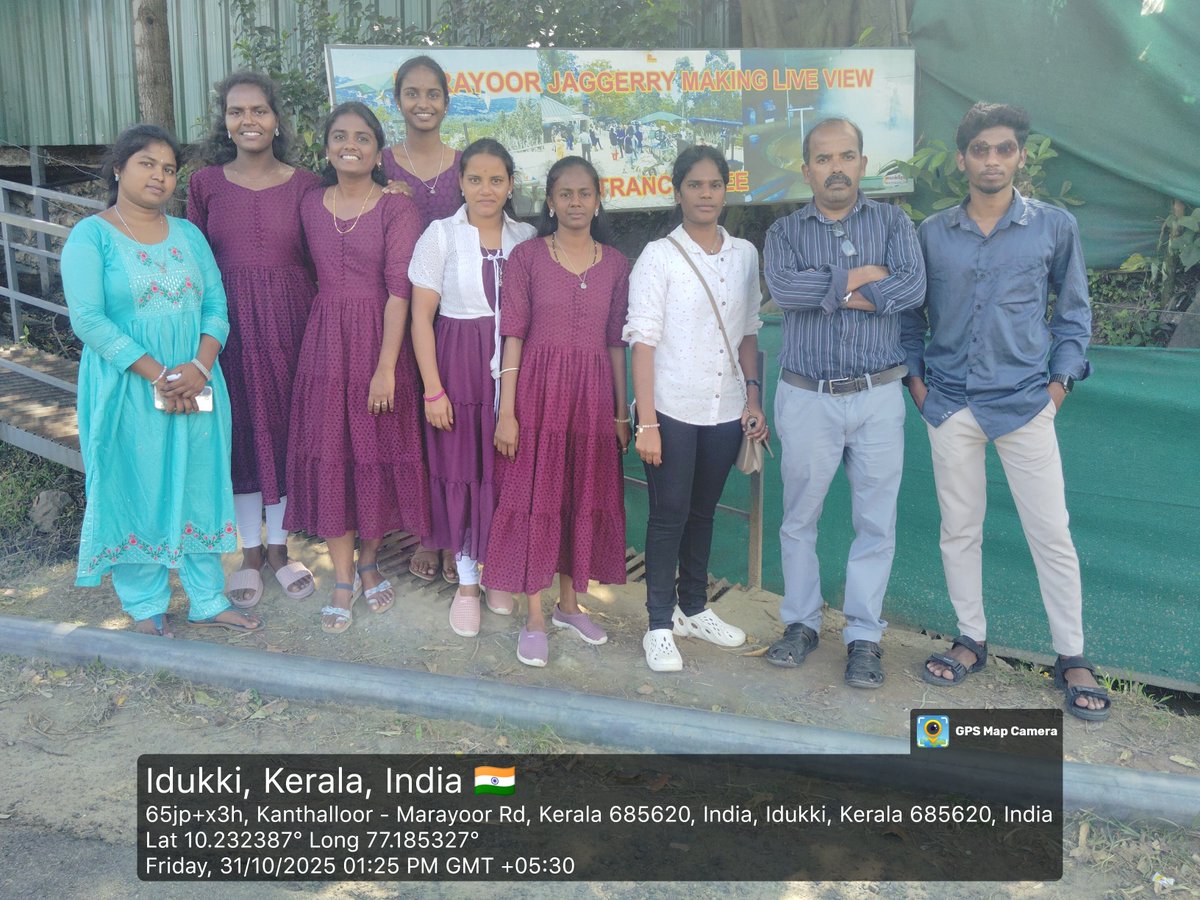 PeriyarVarsity's tweet image. 🌾 Industrial Visit to Kerala 🚆
The Department of Statistics, Periyar University, organized a two-day visit to agricultural industries and research centers in Kerala to promote practical learning on sustainable farming practices. 🌿
#PeriyarUniversity #StatisticsDepartment