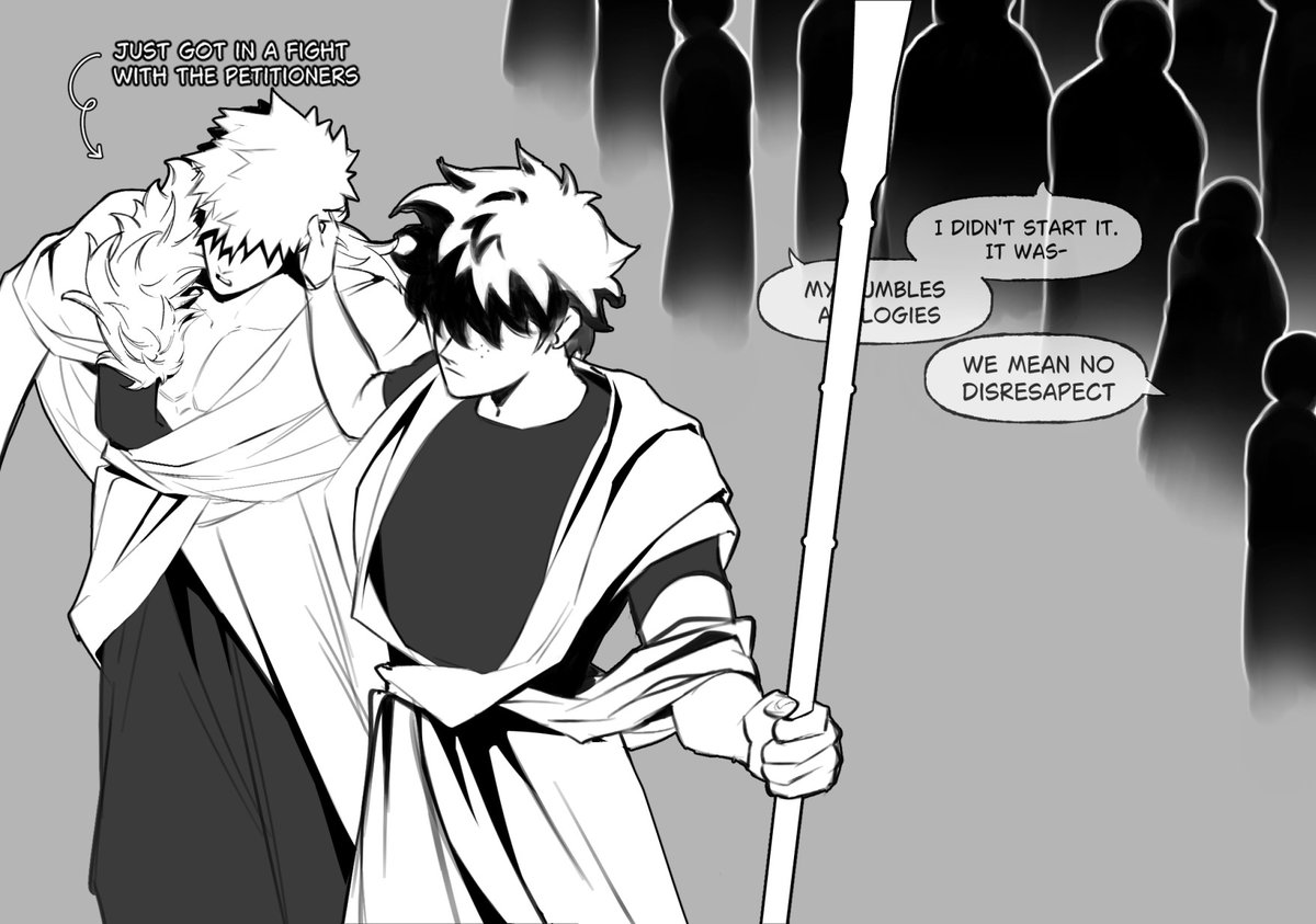 hollow_brush's tweet image. I was watching Brave and wanted to recreate this particular scene with them!
#bkdk #dkbk #bakudeku