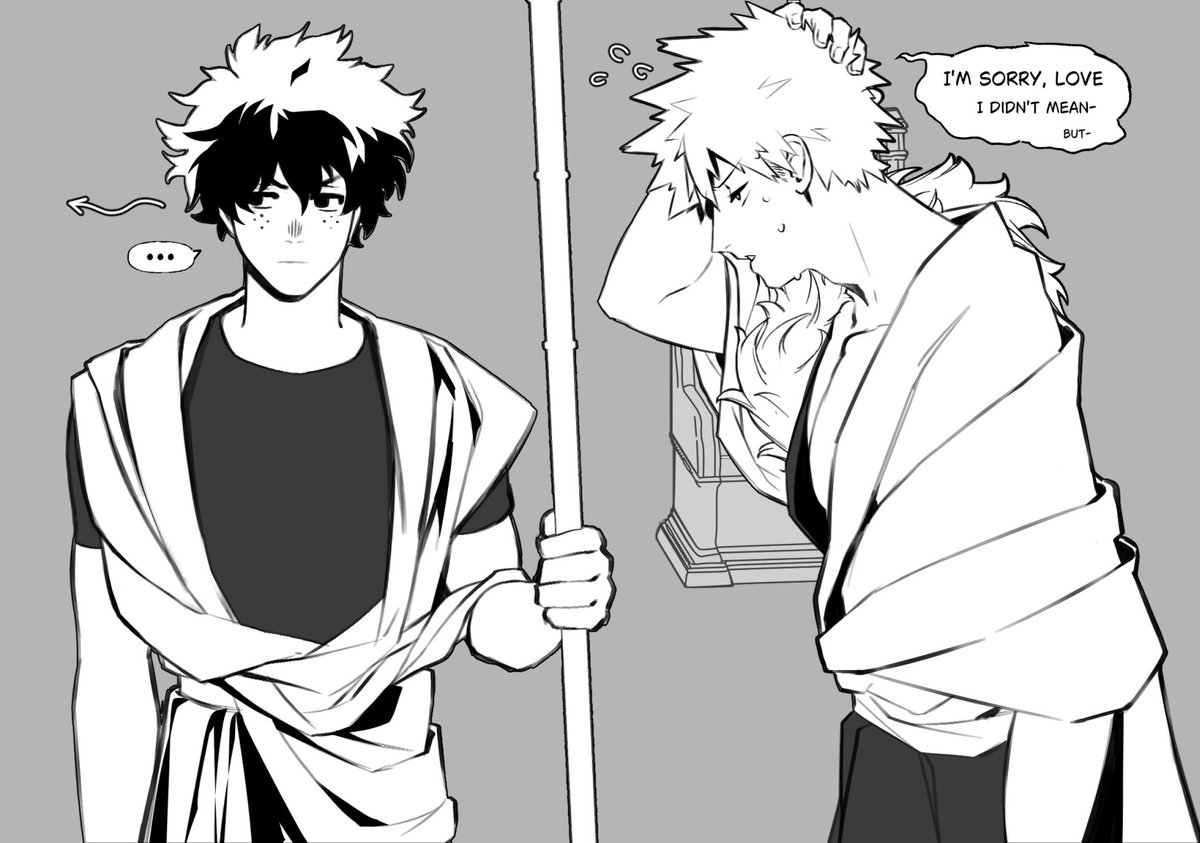 hollow_brush's tweet image. I was watching Brave and wanted to recreate this particular scene with them!
#bkdk #dkbk #bakudeku