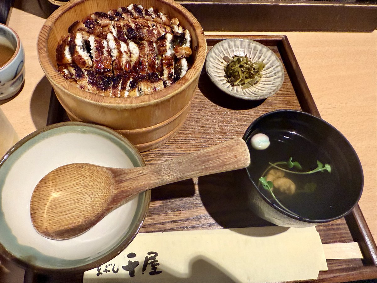 ken13373's tweet photo. 今日の #ランチ は #うなぎ  

#日田まぶし千屋 さん
#大分県 
#日田市 https://t.co/em3aERXuW7