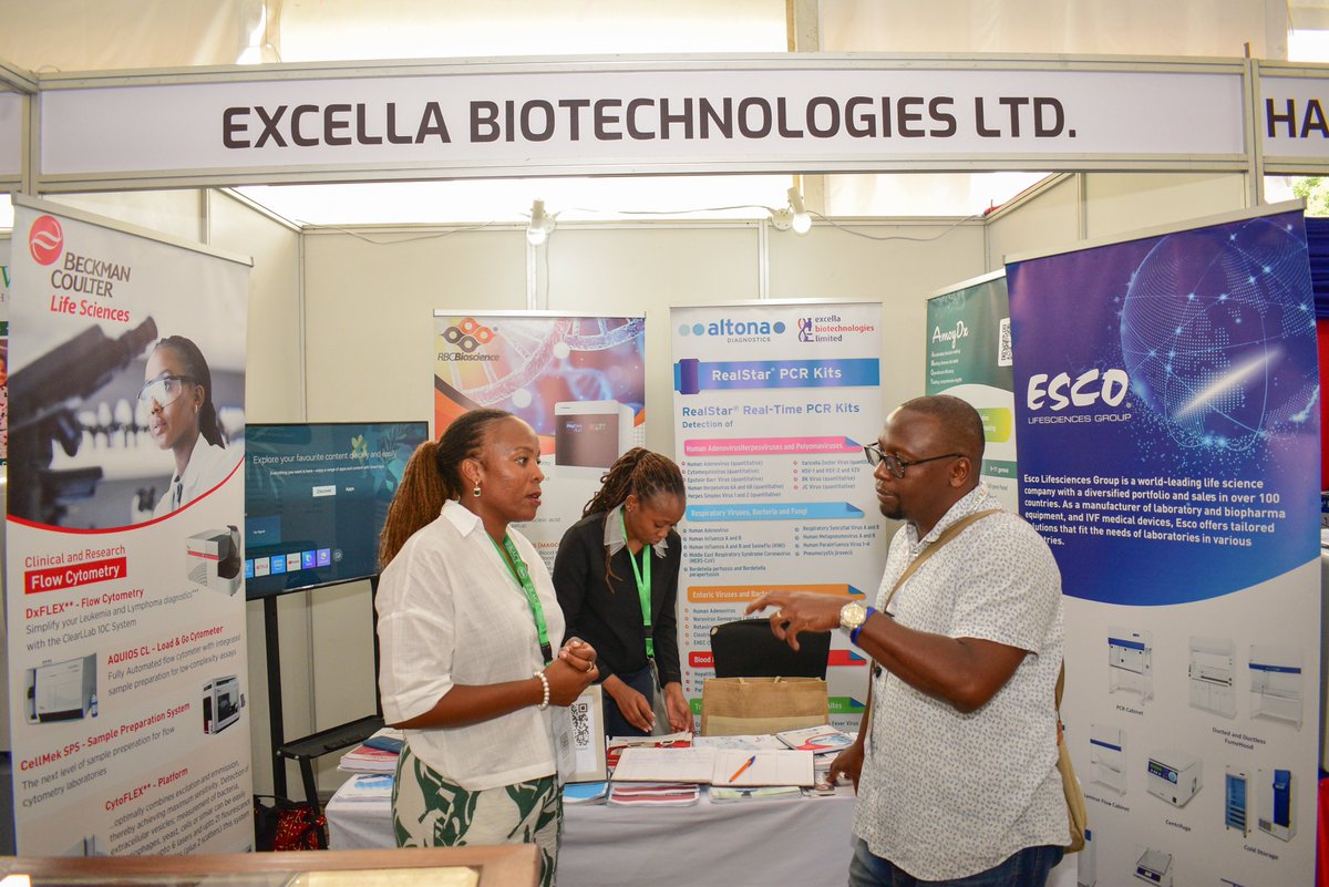 KACPPathology's tweet photo. We were delighted to have Excella Biotech as one of our Exhibition Booth Sponsors at #KACP2025! 💙
Their innovative diagnostic and laboratory solutions added great value to our 3-day conference in Mombasa.
#KACPConference #ExcellaBiotech #LabInnovation https://t.co/bMjWAu36xk