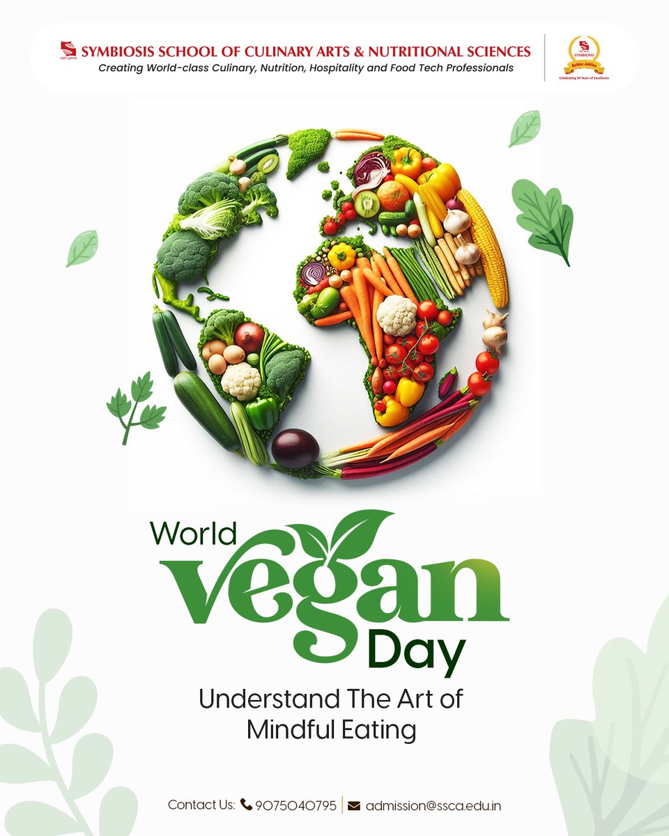 From kitchen to conscience - every vegan choice makes a difference. 🌿✨
This World Vegan Day, let’s celebrate the flavours of Mother Earth's compassion brought forth by our quirky creativity, and conscious living.

#WorldVeganDay #veganlifestyle #plantbased #govegan