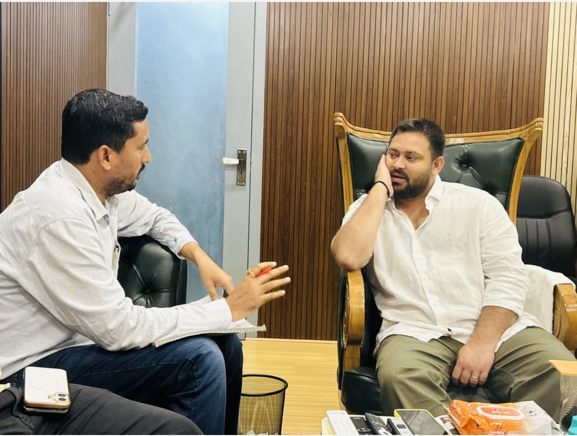 INDIA bloc’s CM candidate, Tejashwi Yadav, lays out his vision for development, employment and economic justice while taking aim at his political rivals. He shares his plans to create jobs and build an inclusive Bihar with TOI’s AlokKNMishra. 

timesofindia.indiatimes.com/india/bihar-po…
