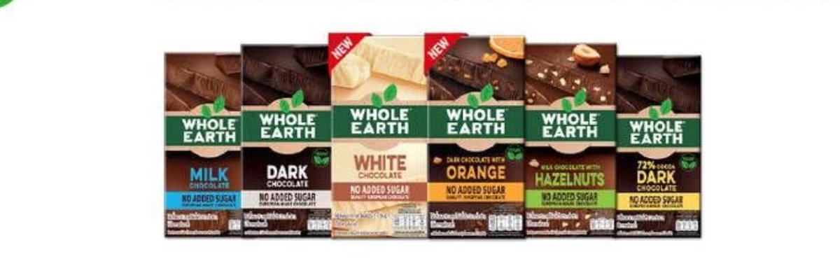 ahctipnawk's tweet image. ช็อกโกแลต whole earth 🍫✨
อันละ 50 บาท
3 ชิ้นส่งฟรีค่า

#WholeEarthChocolate #NoAddedSugar #Chocหวานอร่อยไม่Shockน้ำตาล #WholeEarthxKengNamping #KengNamping #เก่งน้ำปิง