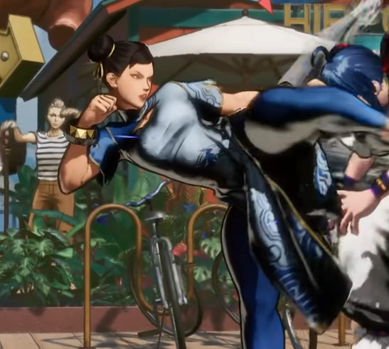 Punishere1_'s tweet image. Did SNK really put a &quot;dark void&quot; (censor) over Chun-Li&apos;s crotch and ass???