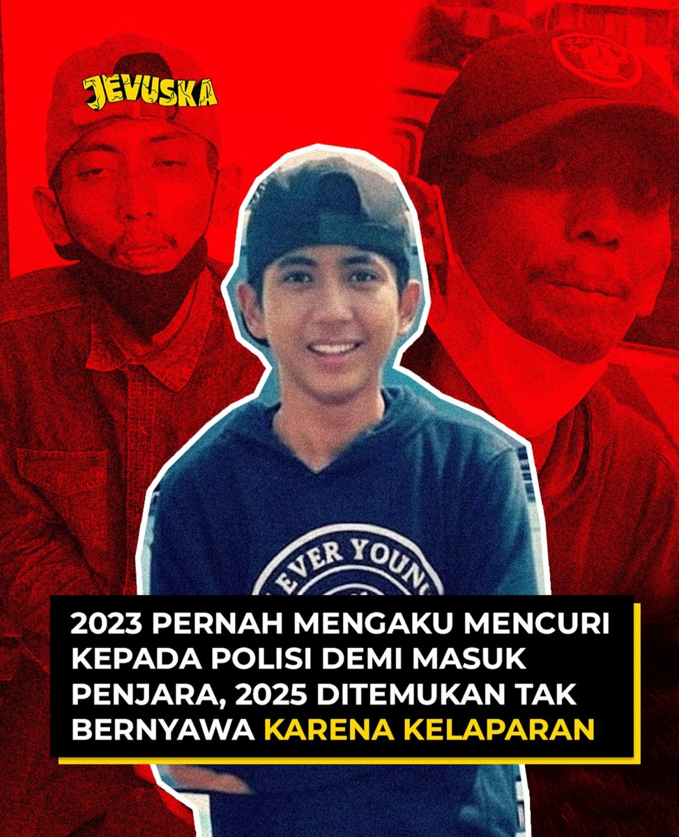 salam4jari's tweet image. Seorang pemuda bernama  Randika Alzatria Syaputra (28) ditemukan meninggal dunia di Cilacap dengan kondisi mengenaskan.

Hidupnya berubah sejak kehilangan ayahnya. 2023, ia menyerahkan diri ke polisi usai mengaku mencuri motor, namun dibebaskan dan diserahkan ke Dinsos Sumsel.