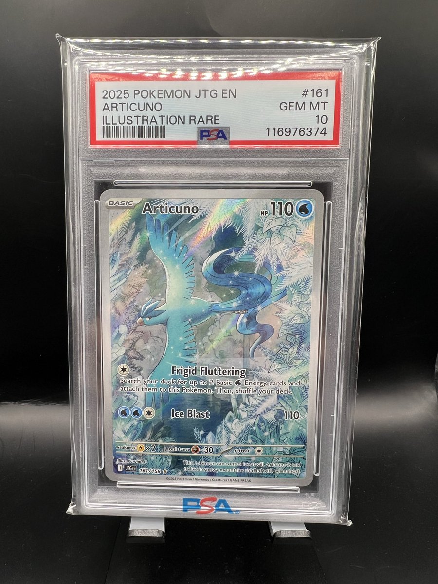 _Gaub_'s tweet photo. FS
Articuno PSA 10- $200
San Jose https://t.co/NjkrJ3VgKZ