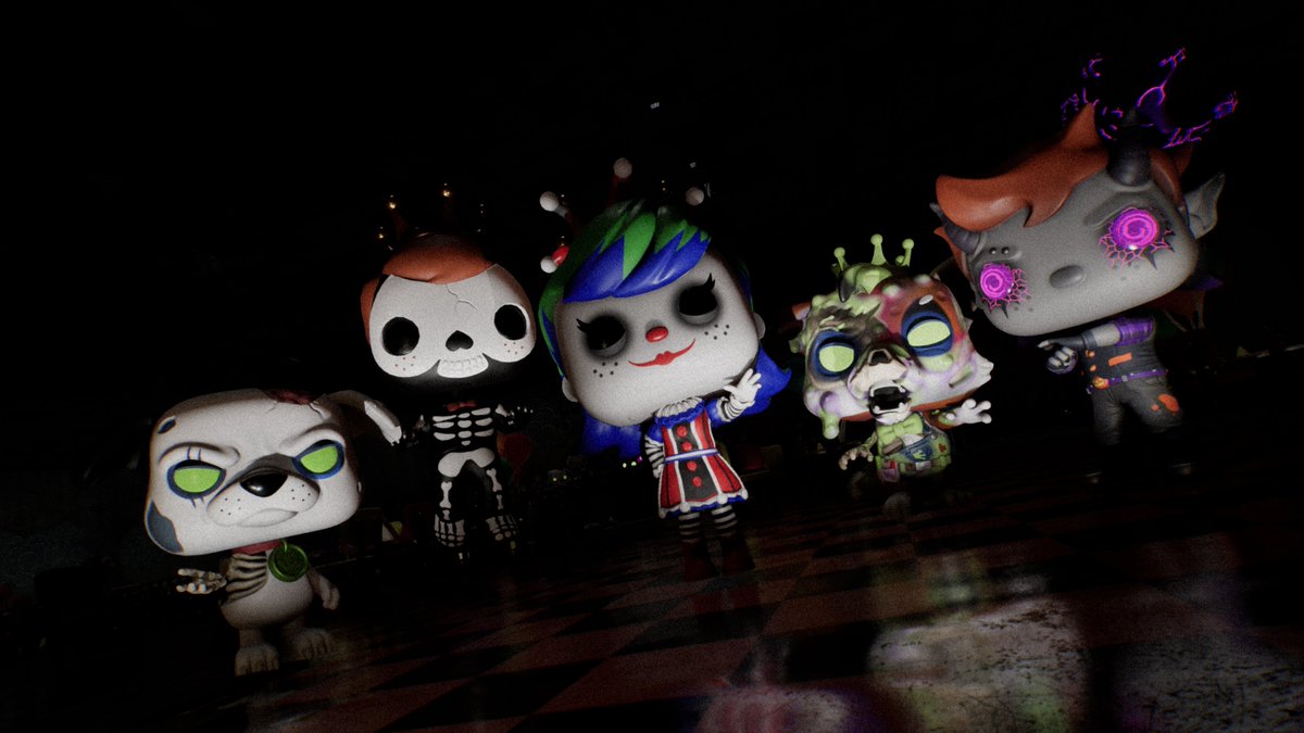 FunkoFusionGame's tweet image. I hope you had a seriously spooky Halloween. 😈