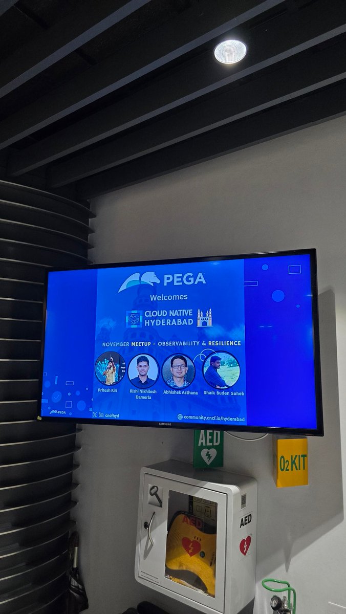 cncfhyd's tweet image. Kickstarting our November Meetup 🙌🏻

If you&apos;re here, do tag us, share your experiences and have a great time!

#CNCFHyderabad