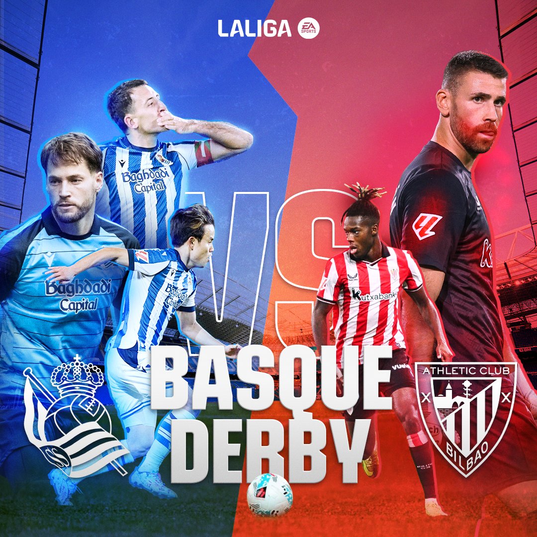 今夜はいよいよバスクダービー⚔️🔥

伝統の一戦を見逃すな👀

#LALIGAEASPORTS