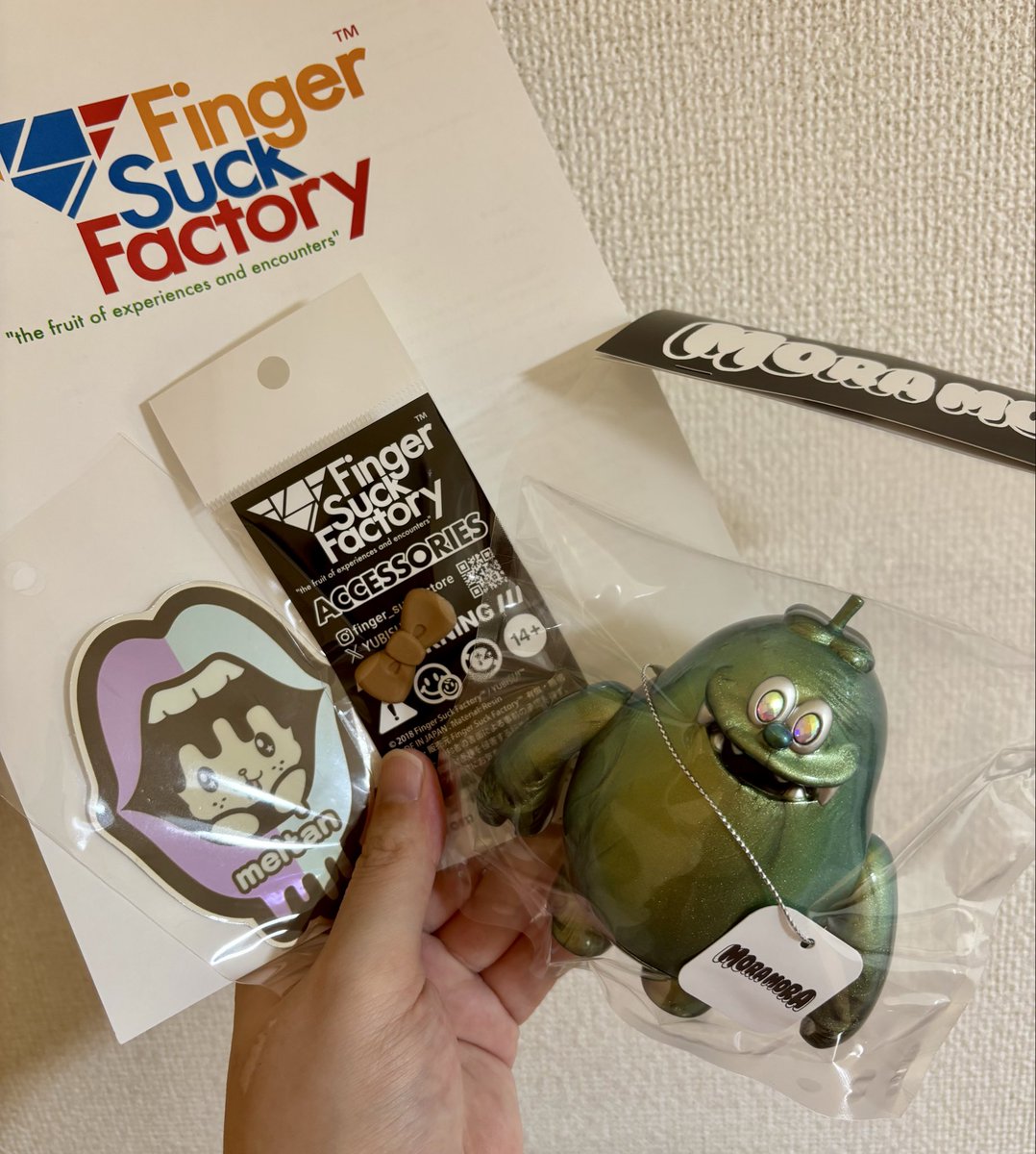 Finger Suck Factory MOL ソフビ Finger Suck Factory MOL ソフビ Finger Suck Factory MOL ソフビ