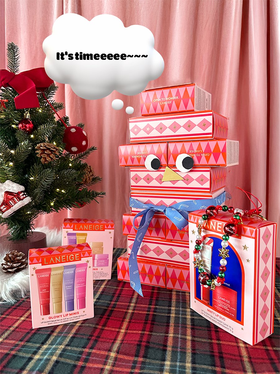Laneige_kr's tweet image. #holidays #RT #EVENT #이벤트

╭───────.★..─╮
      It’s holiday time~~~
╰─...★────────╯        

D-54
라네지기가 크리스마스 기다리는 법
홀리데이 컬렉션 3종 이벤트 봉인해제하기 -🎄

11/10일 런칭하는 신제품이지만 라네지기 권력 발동 ✧

미드나잇 미니즈 5종세트…