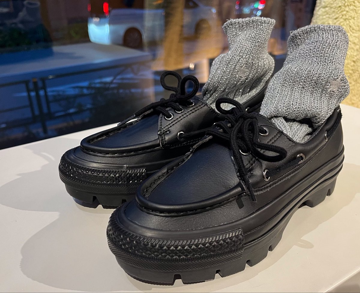 ALL STAR CHUNK MS OX] 90年代のデッキシューズをモチーフにした