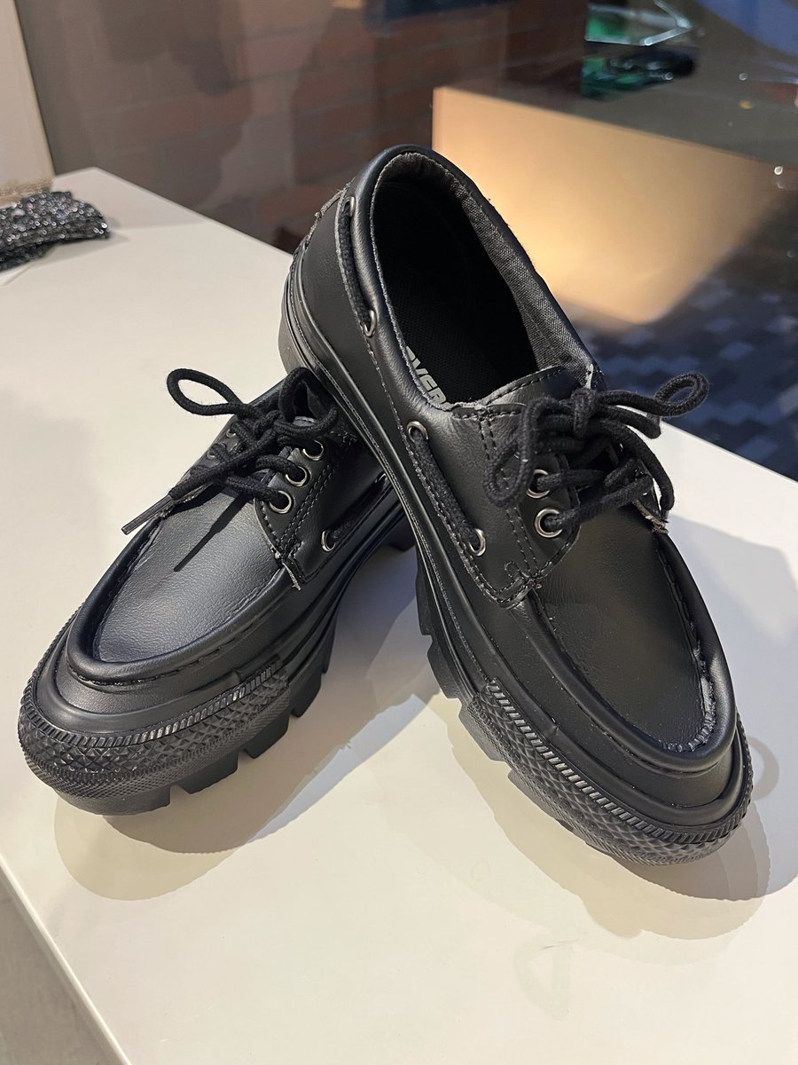 ALL STAR CHUNK MS OX] 90年代のデッキシューズをモチーフにした