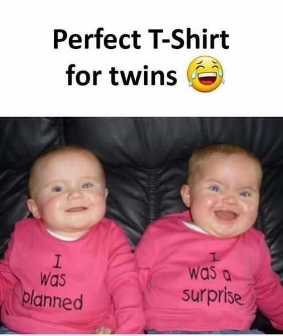 Mini_220's tweet image. Perfect T-Shirt for twins 😂😂😂

#Funny #comedy #comedyvideos #viralvideo #trendingvideo
