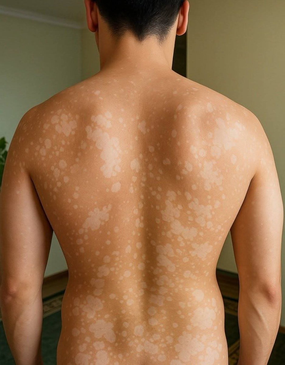 dr_ajabb's tweet photo. Pityriasis versicolor (fungal skin infection) #fblifestyle https://t.co/EflfrQDnx3